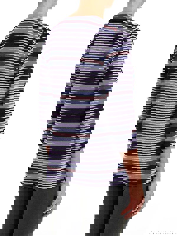 PennyPlain Striped Top - Mulberry