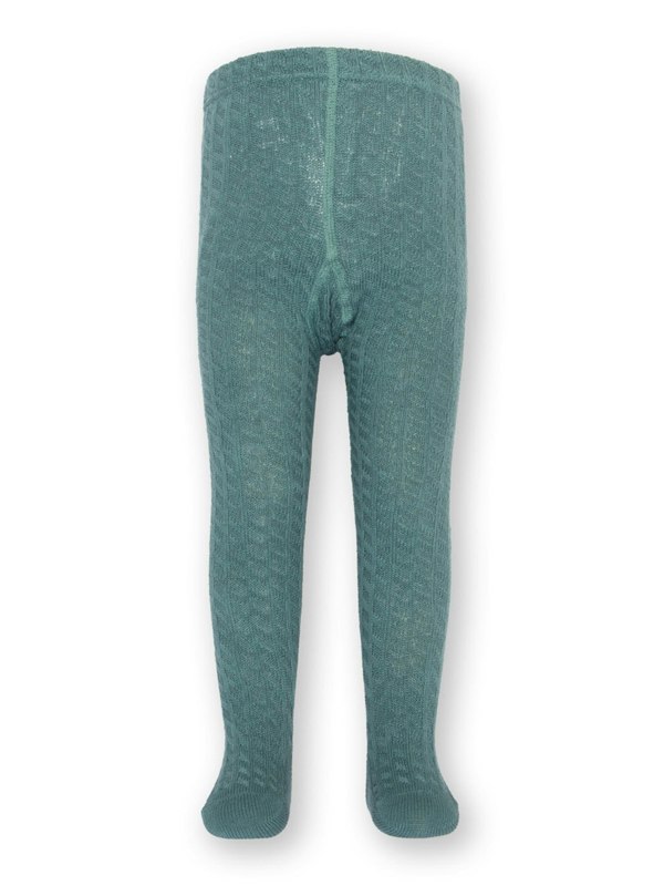 Kite Girls Organic Cable Tights Thyme
