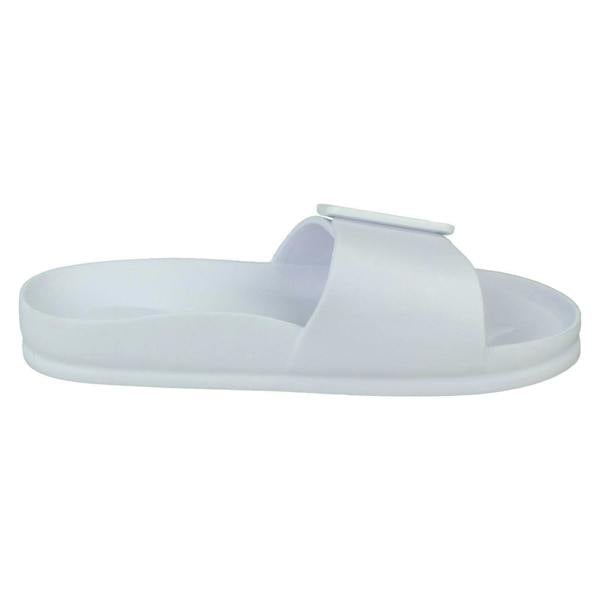 Spot On Ladies Spot On Flat Buckle Mules F00349