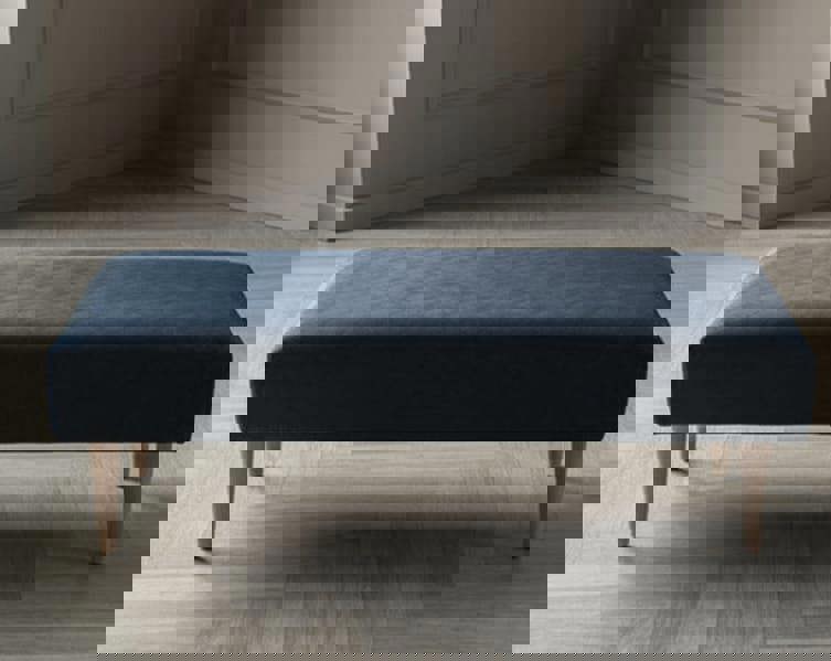 PREMIUM stitched lid pattern FOOTSTOOL BENCH COFFEE TABLE - ISTOOLS