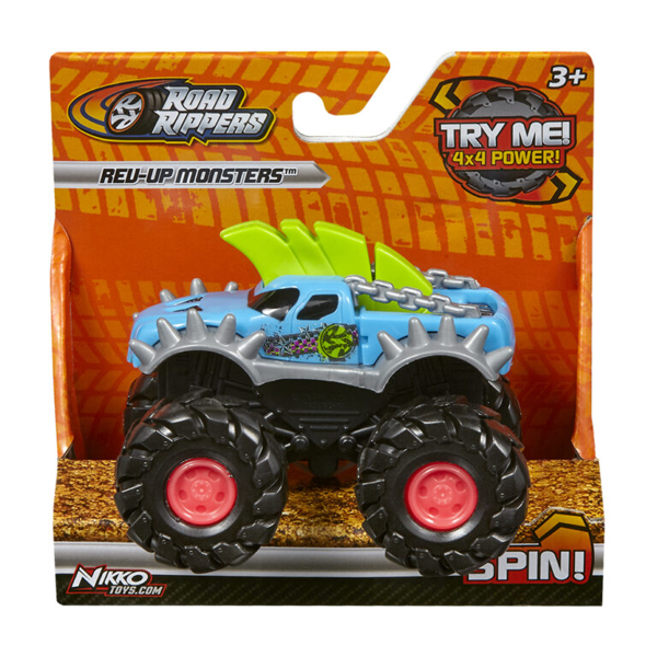 Nikko Rev-Up Monsters - Blue
