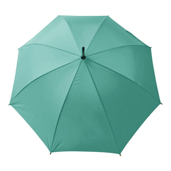 Jollybrolly Wood Stick Walking Umbrella - Aquamarine