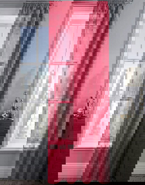 Velosso Alessandria Sparkle Slot Top Voile Panel - 137cm x 182cm