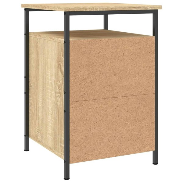 Berkfield Bedside Cabinet Sonoma Oak 40x42x60 cm Engineered Wood