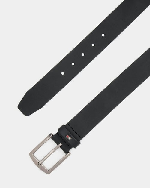 Tommy Hilfiger Denton 4" Gift Boxed Mens Belt - Black