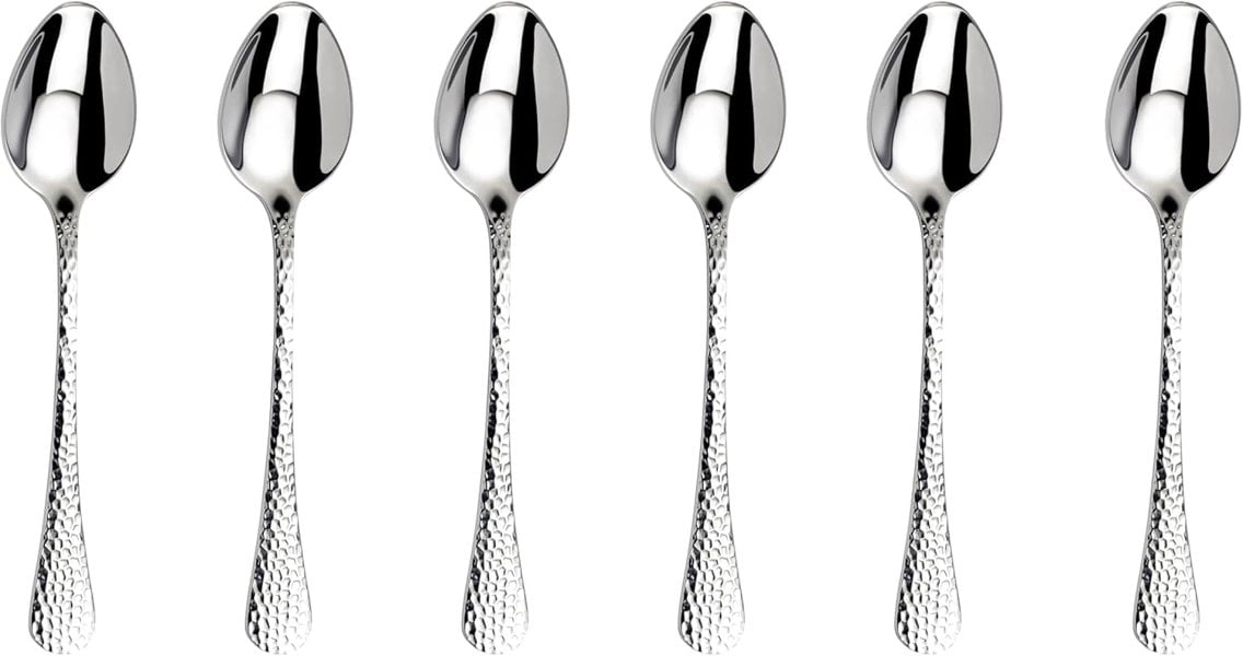 Arthur Price 'Avalon' Stainless Steel Gift Boxed Cutlery Set Of 6 Tea Spoons