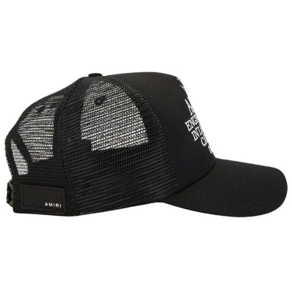 Amiri Pegasus Trucker Hat - Black