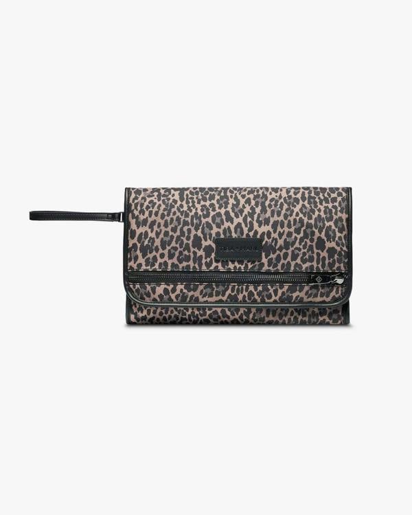 Tiba + Marl Etta Changing Clutch Leopard