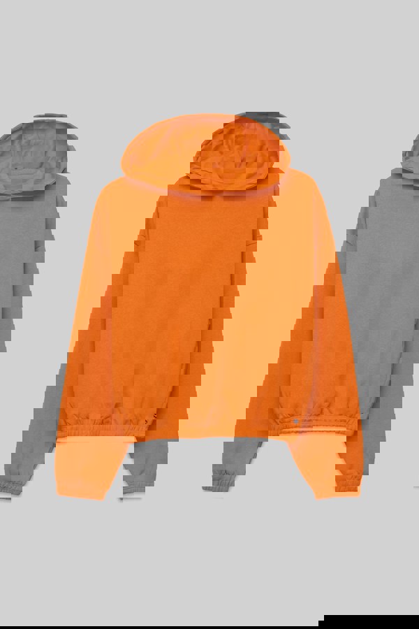 ENORSIA Jersey Hoodie With Elastic Waistband