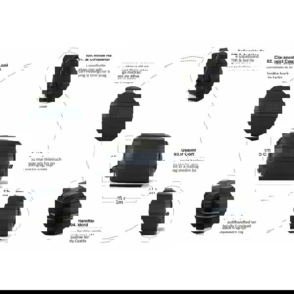 Silver Street London Silver Street London WALTER WASHBAG Mens Bag Blue