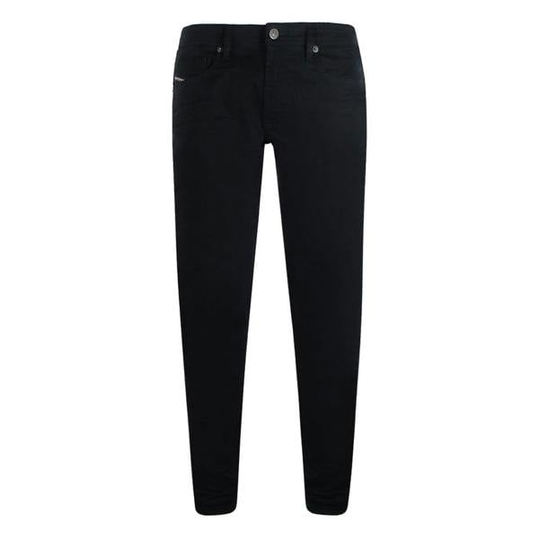 Diesel Mens 1979 Sleeker-R Denim Jeans - Black Denim - 