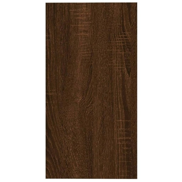 Berkfield Side Table Brown Oak 50x26x50 cm Engineered Wood