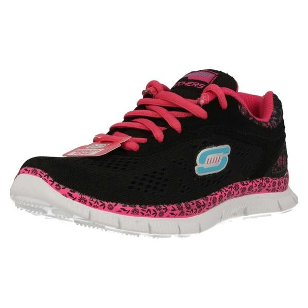 Skechers Girls Skechers Memory Foam Trainers Island Style