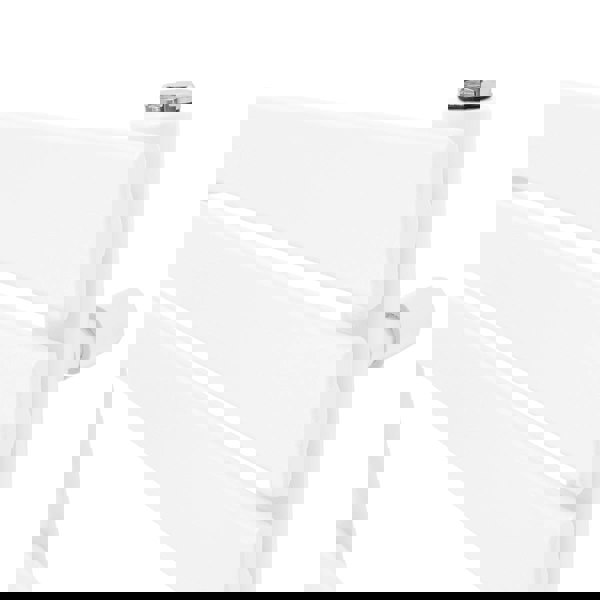 Monstershop Flat Panel Towel Radiator – 1200mm x 450mm – White