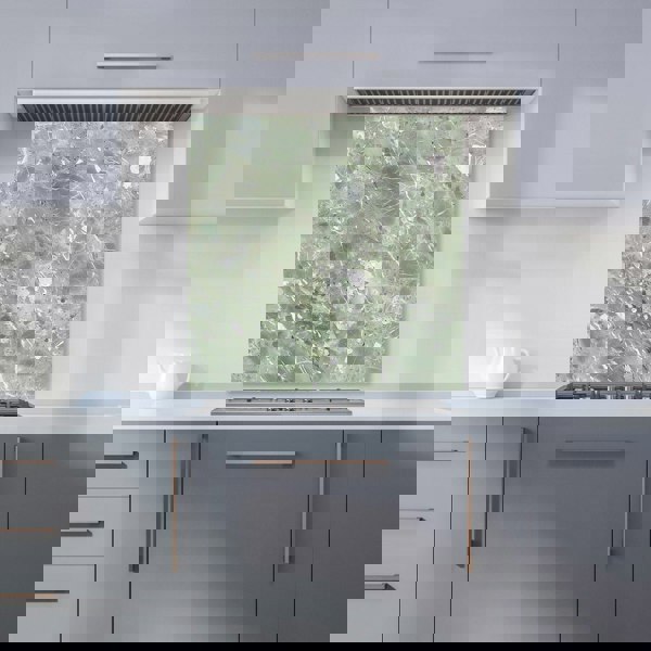 Warren Reed - Designer Polished Sage Green Quartz Effect Kitchen Splashback