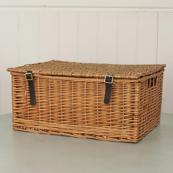 Virginia Hayward Twelve Wines in a Wicker Hamper