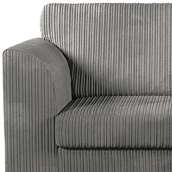 Luxor Full Jumbo Cord 3 Piece Suite - Full Back - 7