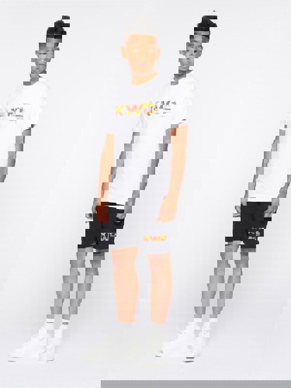 Kings Will Dream Fracture T-Shirt - Optic White / Orange