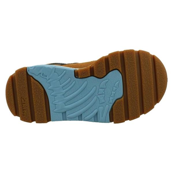 Clarks Boys Clarks PlayPrints 'Rex' Ankle Boots Steggy 2 Glow