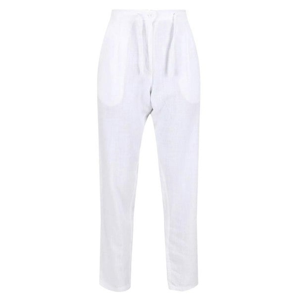 Regatta Women's Maida Linen Trousers - White