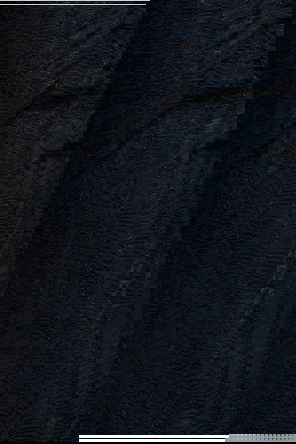 Front Knot Twist Maxi Dress - Black DR4418