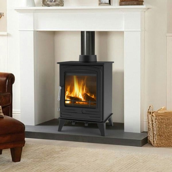 RoyalFire Royal Fire 4.2kW Steel Eco Multifuel Stove