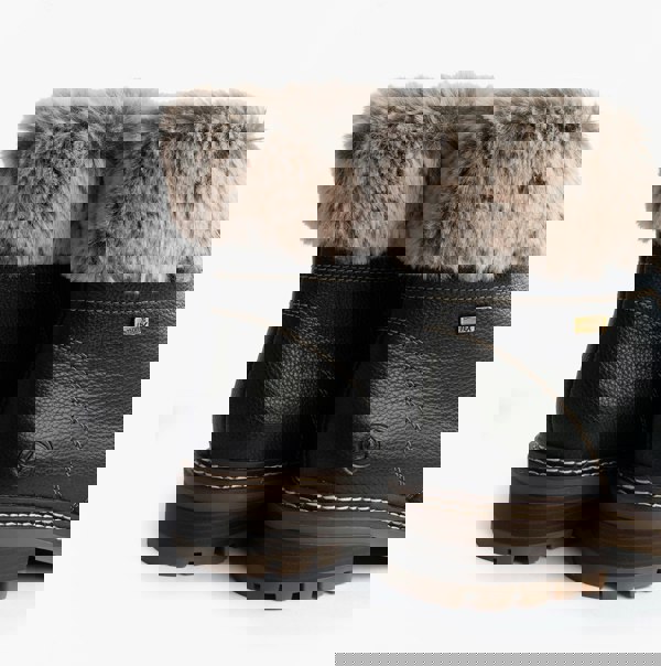 Remonte D0B74-01 Womens Fur Ankle Boots Black