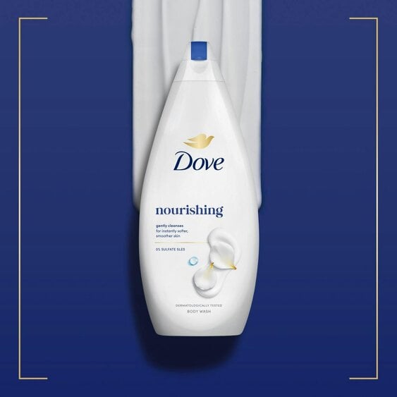 Dove Caring Bath Nourishing Body Wash 720ml with 0% Sulfate SLES