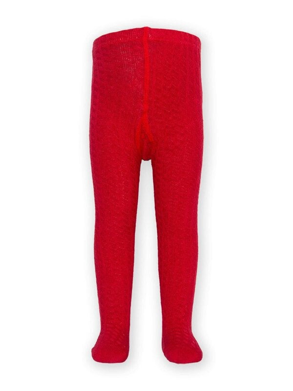 Kite Girls Organic Cable Tights Peony