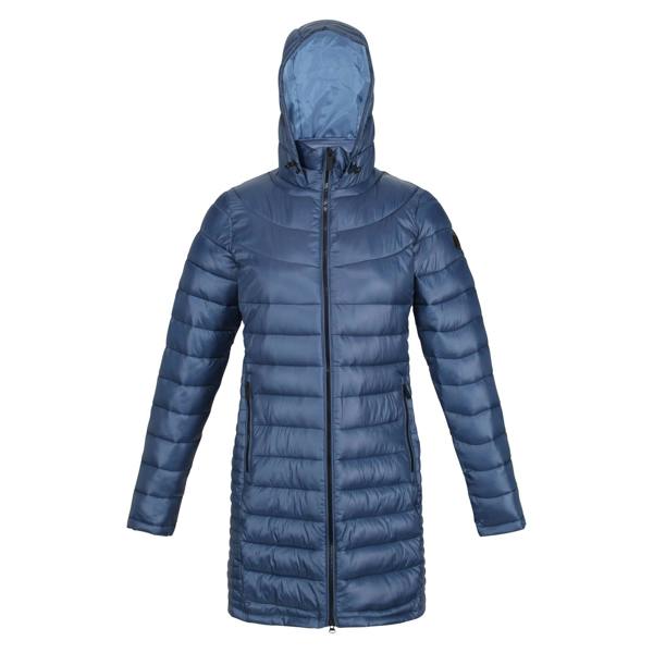 Regatta Womens/Ladies Andel III Lightweight Parka - Dark Denim - 