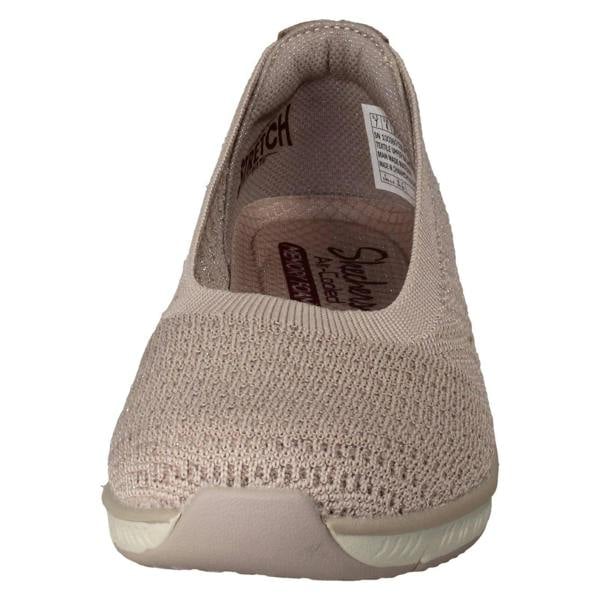 Skechers Ladies Skechers Vegan Memory Foam Slip On Shoes Wonderstruck 100360