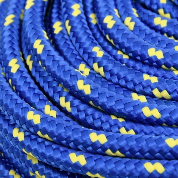 Berkfield Boat Rope Blue 8 mm 50 m Polypropylene