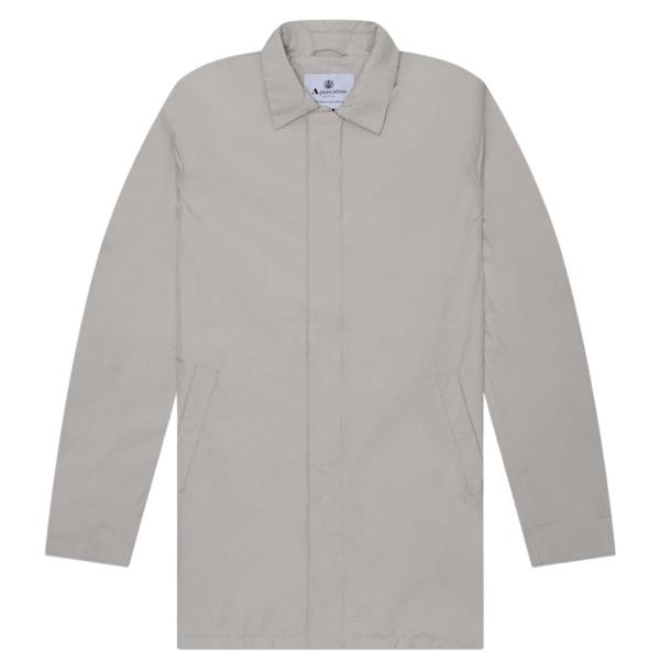 Aquascutum Active Active Packable Trench Antarctica Grey Jacket M