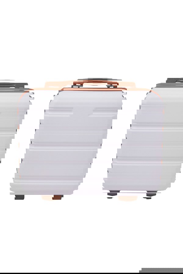 Living and Home 4PCS Color-Block Lockable Travel Suitcase Set