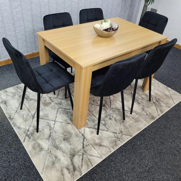 Kosy Koala Dining Table Set with 6 Chairs Dining Room and Kitchen table set of 6