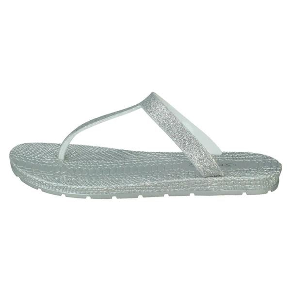 Spot On Ladies Spot On Flat Toepost Flip Flops F00376