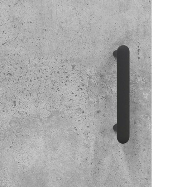 Berkfield Desk Concrete Grey 140x50x75 cm Engineered Wood