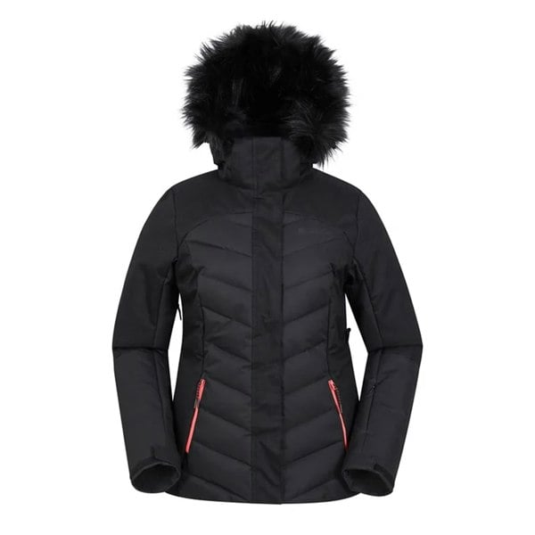 Mountain Warehouse Womens/Ladies Pyrenees II Padded Ski Jacket - Black