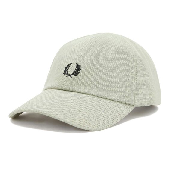 Fred Perry Pique Classic Cap - Seagrass/Black - One Size