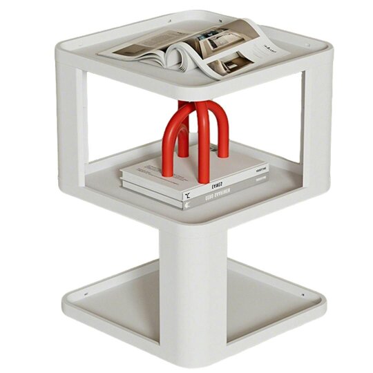 Havendro 3-Tier Geometric Creative Display Side Table Bedside Cabinet Space-Saving Design