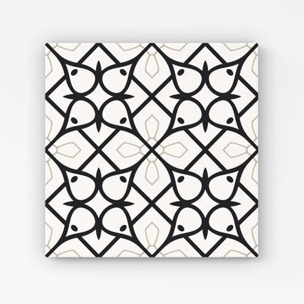 Warren Reed Arabic Style Pattern Canvas