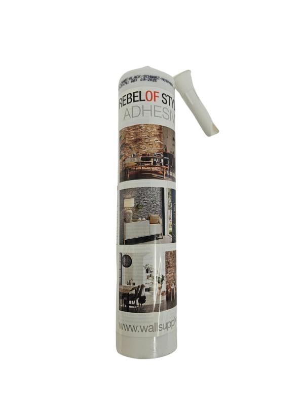 Wallsupply Polymer Grab Adhesive Glue Black 290ml Cartridge - Interior use