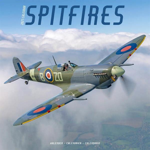 Spitfires Calendar 2027, Wall Calendars, Month To View, History & Literature, Gift