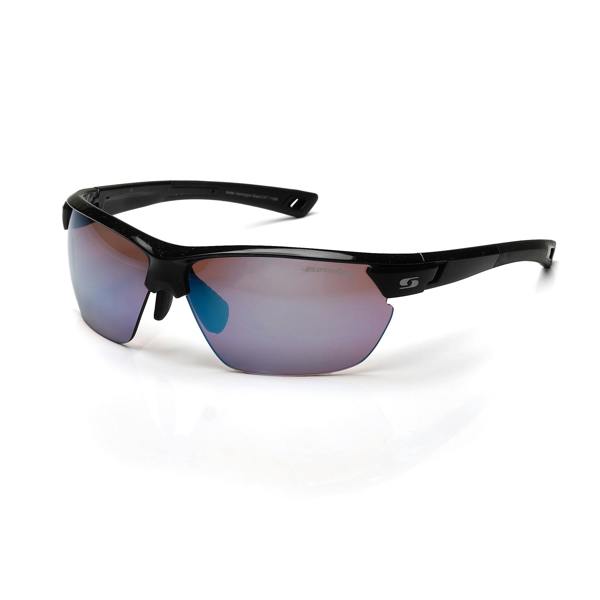 SUNWISE Kennington Black - Cricket Lens Sports Sunglasses