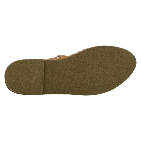 Savannah Ladies Savannah Flat Weave Ballerinas