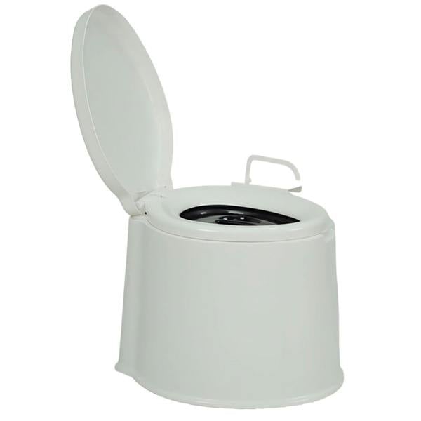 Gr8 Garden 5L Portable Camping Toilet Compact Adult Travel Seat Outdoor Festival Caravan
