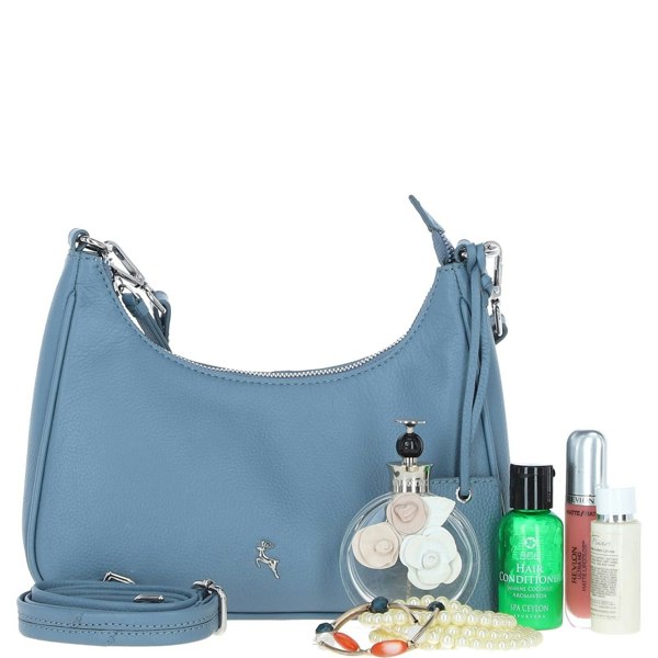 Ashwood Leather Ladies Shoulder X Crossbody Bag: 64397