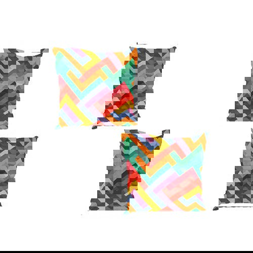 ISTOOLS Premium Multi-Colour Trem Footstool Pouffe – Stylish, Comfortable & Versatile