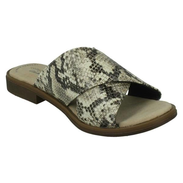Clarks Ladies Clarks Slip On Summer Sandals Declan Ivy