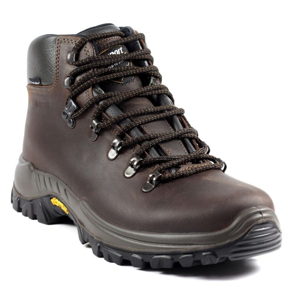 Grisport Mens Avenger Waxy Leather Walking Boots - Brown
